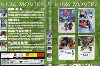 kidz movies (26 511) k -FI- nordic, DVD (2) 4 movies on 2