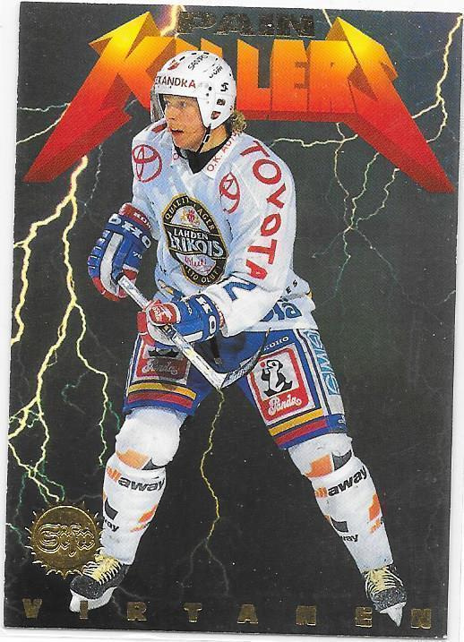1995-96 SISU Painkillers #8of8 Marko Virtanen JYP