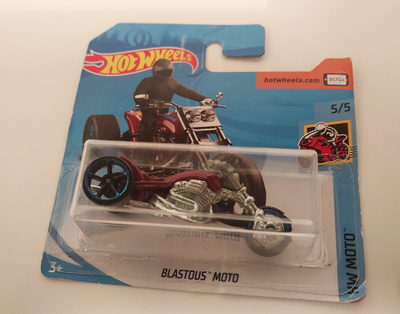 Pikkuauto Blastous moto Hot Wheels