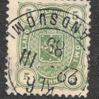 Kuvakevirhe "puutteelinen 5" - 5p vihreä (LAPE 20) - pikkukuva 1