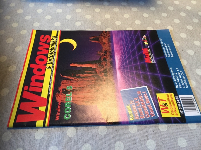 WINDOWS JA TIETOTEKNIIKKA 4/1994 HYVÄ