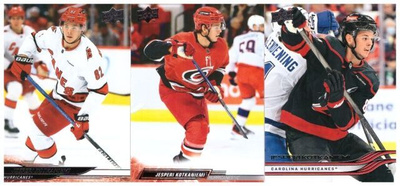 3 x JESPERI KOTKANIEMI Carolina Hurricanes
