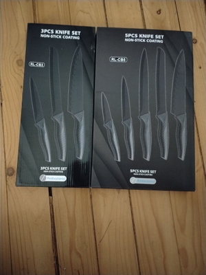 Veitsisarjat 3 Pcs ja 5 Pcs