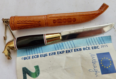 VANHA Pikku Puukko Hevosenpää Kauhavalainen Hieno SIISTI