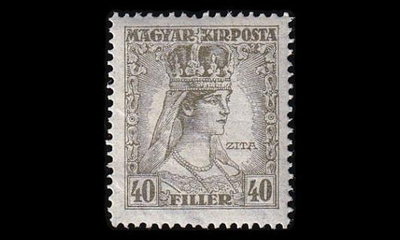 Unkari 217 * Kuningatar Zita 40 f (1918)