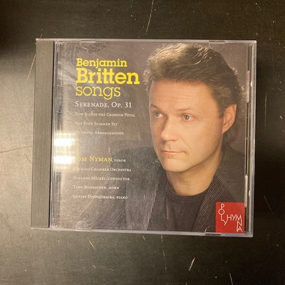 Tom Nyman - Benjamin Britten Songs CD