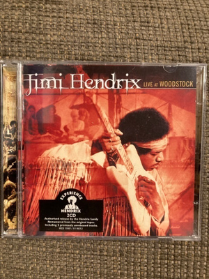 Jimi Hendrix Live At Woodstock 2x CD-levy
