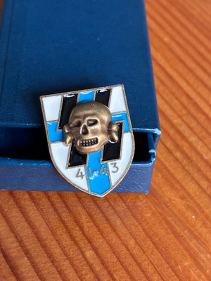 SS-vapaaehtoisten Asevelimerkki repro.