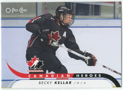 09-10 O-Pee-Chee Canadian Heroes #CB-BK Becky Kellar