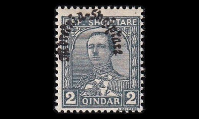 Albania 189 * Käyttösarja 2 Q pp Mbretnia-Shqiptare (1928)
