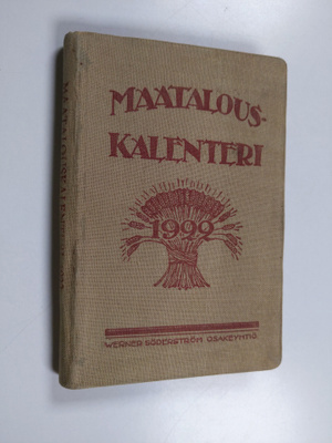 Maatalouskalenteri 1922