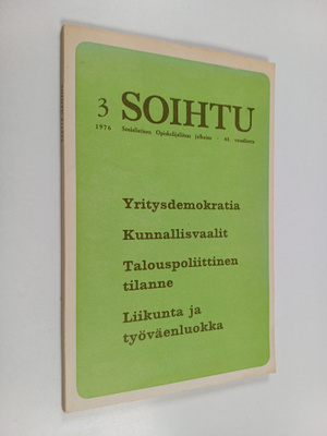 Jukka-Pekka ym. (toim.) Takala : Soihtu 3/1976