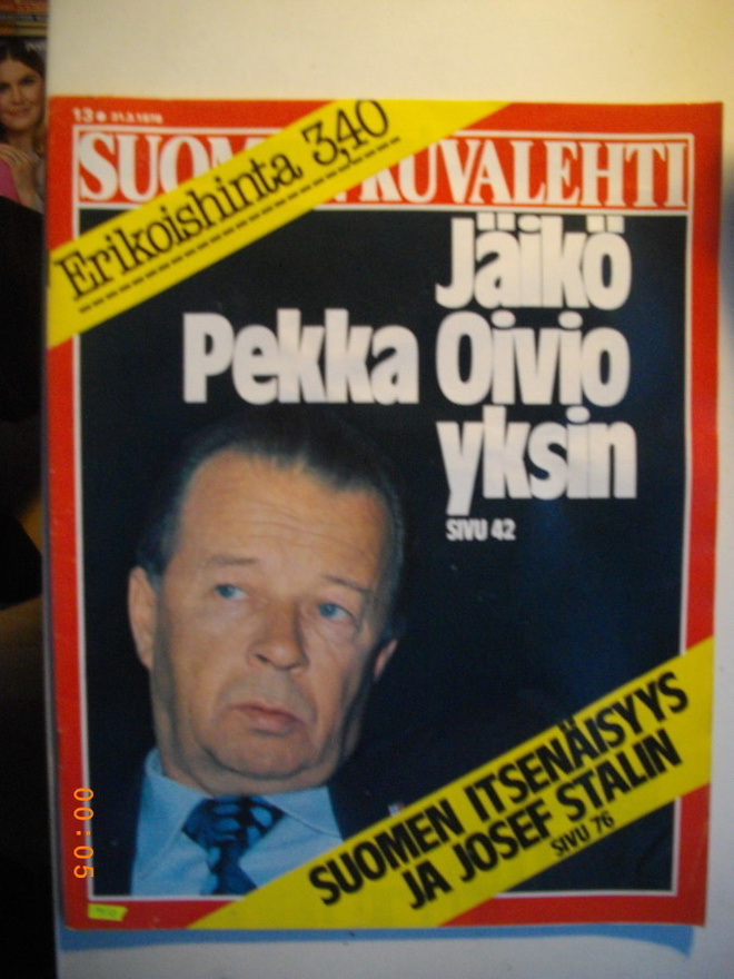Suomen Kuvalehti Nro 13/1978 (16.3)