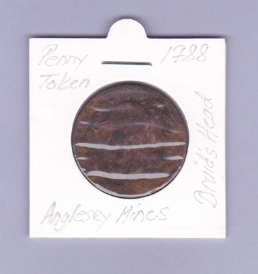 Iso-Britania 1 Penny v.1784-91 N#18006 Anglesey-Parys Mines