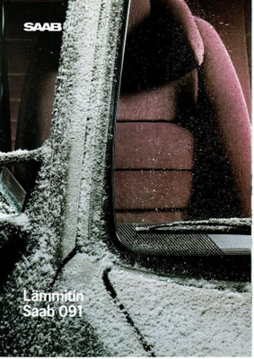 Saab Lämmitin -esite, 1988