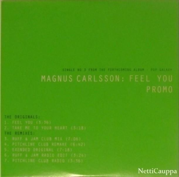 Magnus Carlsson • Feel You PROMO CD Maxi-Single