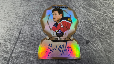 Gord Murphy 2020-21 SP Legends Decagons Auto