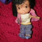 Figurenukke /doll hahmo Mustikka Mirja 6 cm (2000) - pikkukuva 2