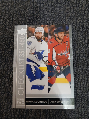 Kucherov / Ovechkin - UD checklist 351-450