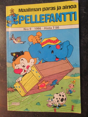 PELLEFANTTI 9 / 1986 SARJAKUVALEHTI