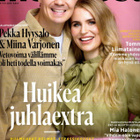 Me Naiset n:o 45 2025 Pekka & Miina. Minna, Emilia. Mia. Tom - pikkukuva 1