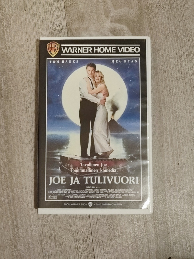 Joe ja tulivuori VHS Tom Hanks Meg Ryan