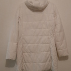 Valkoinen kevyt toppatakki XL Seppälä Woman Outwear - pikkukuva 3
