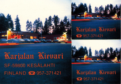 Karjalan Kievari Kesälahti - POSTIKORTTI