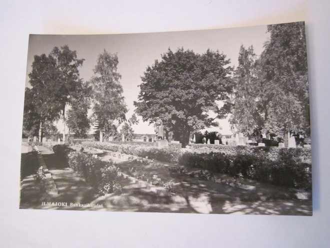 VANHA Postikortti Ilmajoki 1950-l Alkup.Mallikappale