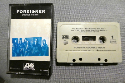 FOREIGNER Double Vision C-KASETTI