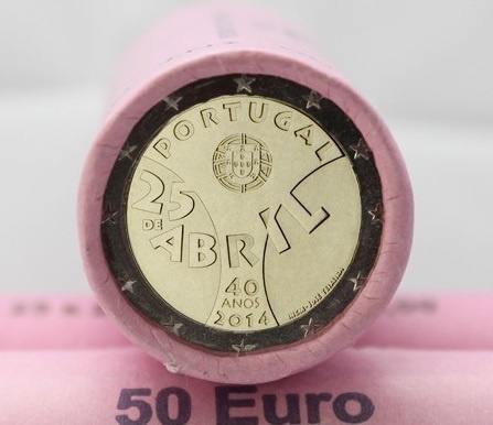 Portugali 2 € 2014 Neilikkavallankumous