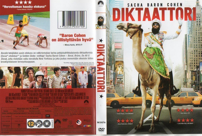 DIKTAATTORI (2012)	(39 878)	-FI-	DVD		sacha baron cohen