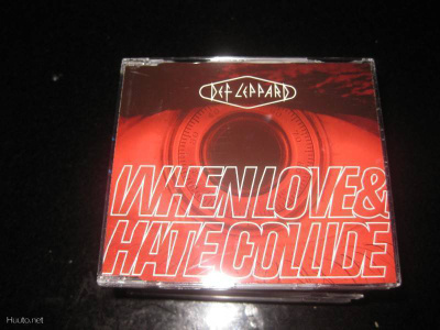 Def Leppard– When Love & Hate Collide cds