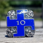 Hopeinen Lotta - Svärd 10. Halkaisija - 19 mm. Numeroitu. - pikkukuva 4