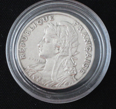 Ranska 25 Centimes  1905
