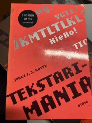 JYRKI J. J. KASVI: TEKSTARIMANIA