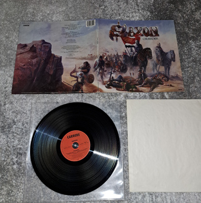 Saxon -crusader Lp (1984)