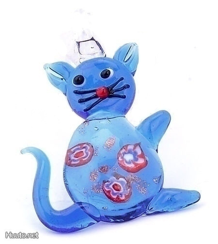 1150 .. Murano Käsintehty Lampwork Taidelasi .. Kaulakoru