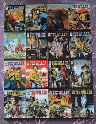 Tex Willer  2017  vuosikerta 16 lehteä
