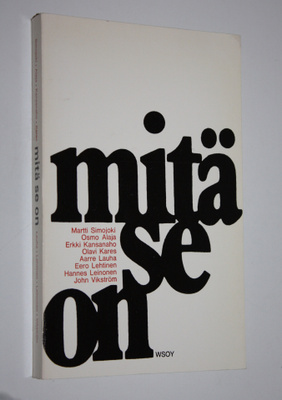 Olavi (toim.) Kares : Mitä se on : Suomen piispojen synod...
