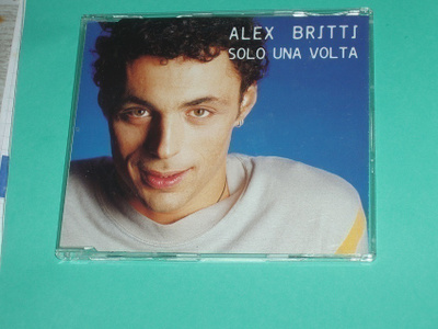 CD Maxi Single Alex Britti - Solo Una Volta