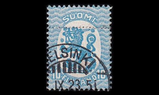 98 o M-17 10p sininen Helsinki (1921)