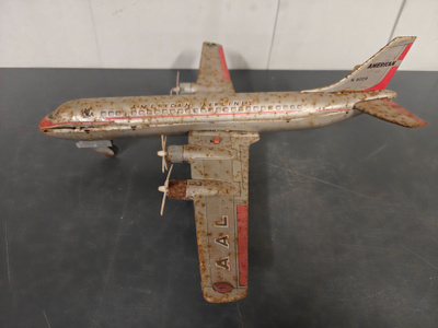 Peltinen American Airlines lentokone