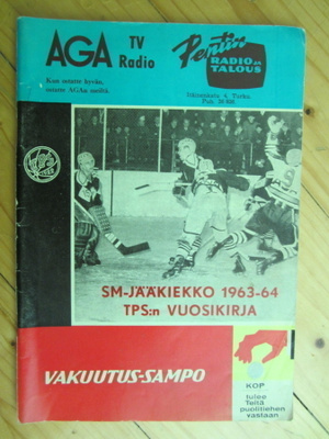 TPS JÄÄKIEKON KAUSIKIRJA 1963-64