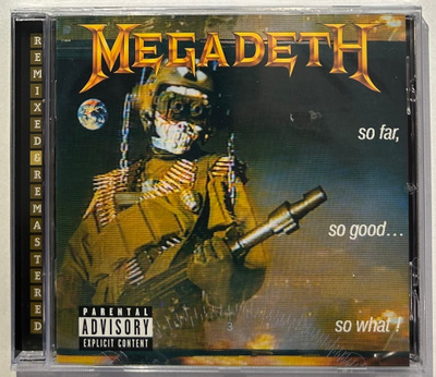 Megadeth : So Far, So Good So What! - CD, uusi