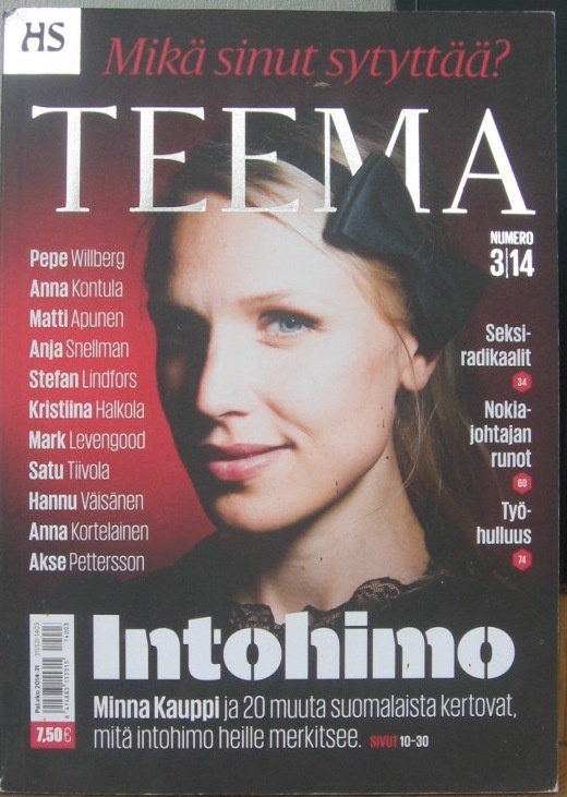HS Teema 3/2014. Mikä sinut sytyttää? 98 s.