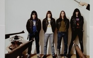 Ramones Adios Amigos valokuva 45*30 cm DuBose Signeraus
