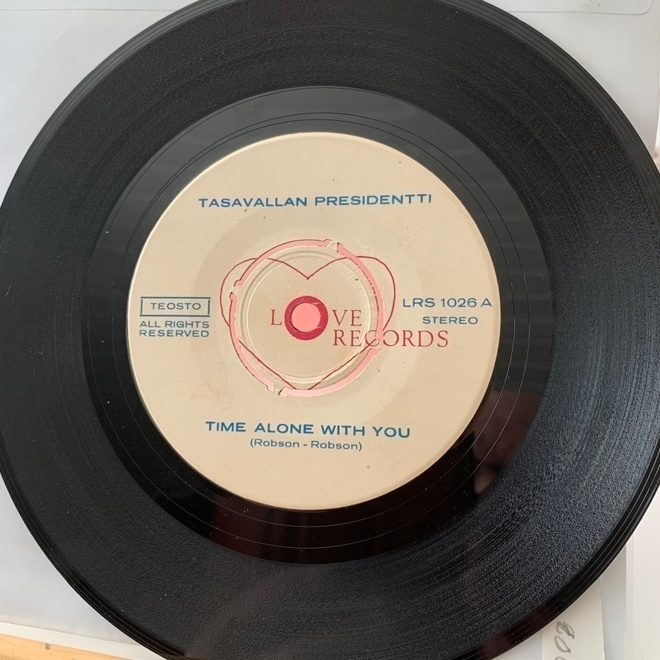 TASAVALLAN PRESIDENTTI: Time Alone With You *  Obs…* FIN1969