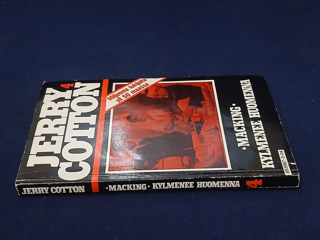 Jerry Cotton pokkari No 4 1982 MacKing kylmenee huome