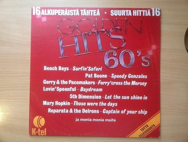 Eri Esittäjiä - Golden Hits Of The 60s LP